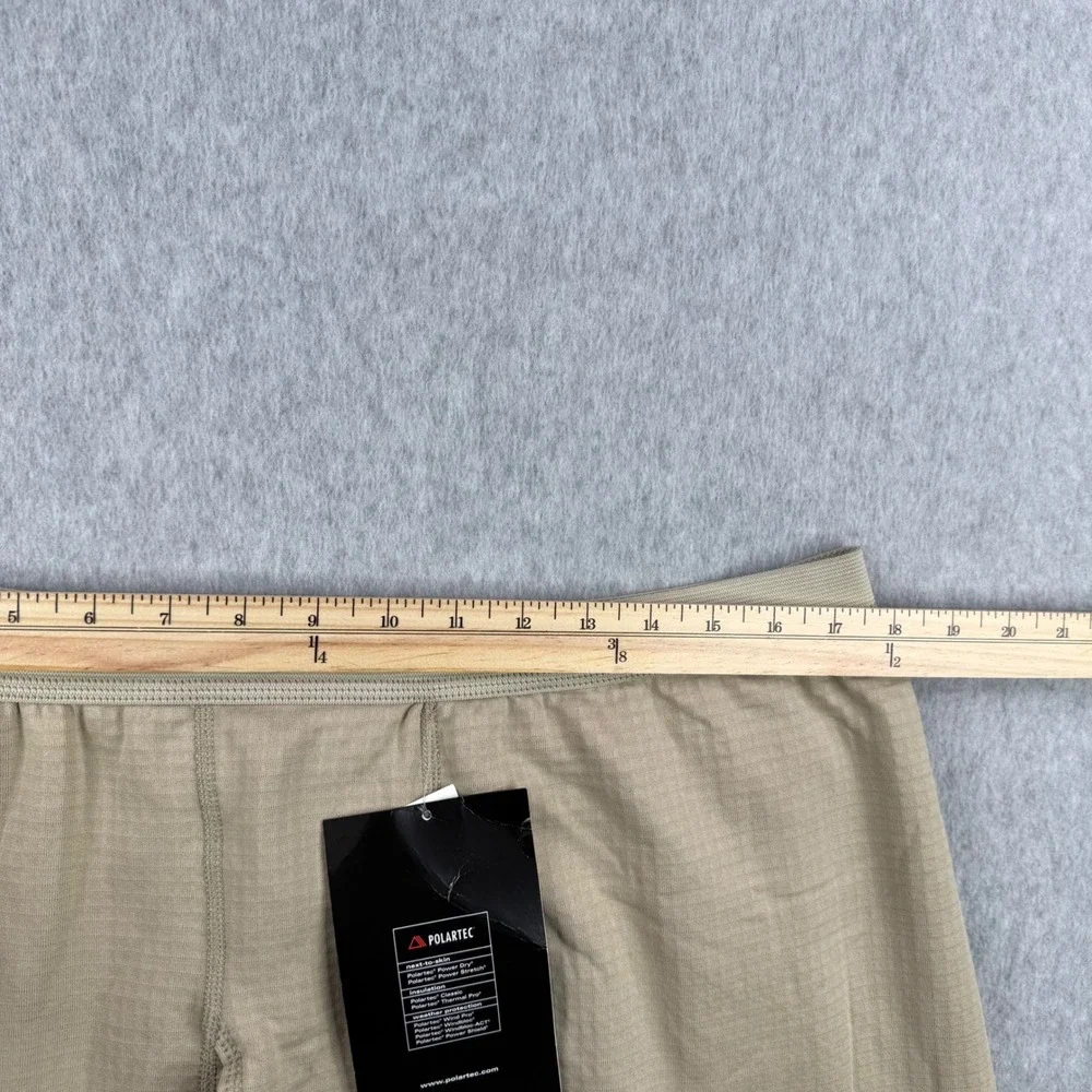 US Military Pants Mens XL Regular Tan Gen III Level 2 ECWCS Polartec Base Layer